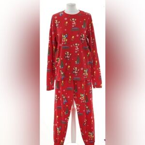 The Simpsons Adult Christmas Pjs 2pc from Primark Large